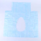 Paper plastic fitted waterproof disposable toilet seat covers