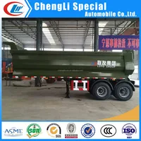 Tri Axle 40ton 50t Rear Dump