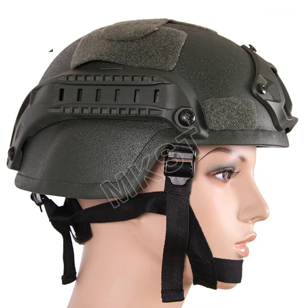 Ballistic Helmet/Mich Fast Helmet Side Rail