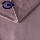 good shirnkage soft daily homewear suit basic shirt knit clothing 100 comb cotton knitted single jersey fabric