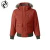 fabulous new arrival men's expedition bomber duck down jacket adjustable removable hood ultra light down jacket