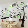 high quality 3d acrylic photo frame memory tree decoration living room sofa restaurant 3D wall stickers decor