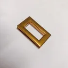 YK 1140 High quality metal rectangle ring clasp buckle for bags accessories