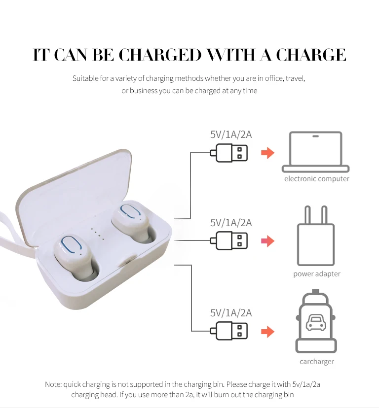 OEM/ODM Wireless Earphone Headphone T18S Sport Blue Tooth Earphone - ANKUX.COM