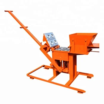 price concrete block machine in canada QMR2-40 manual automatic ceb