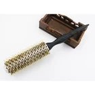 Hair Pig Bristle Hair Comb Blow Straight Hair Rolling Comb Styling Comb