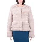 Regular women fur jacket/winter rabbit fur jacket KZ150005