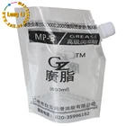 Wholesale 800ml clear stand up liquid pouch with corner spout for lubes