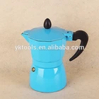 Smart polished finish Italian espresso maker coffee machine