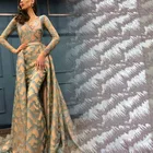 Fashion wedding dress bridal wholesale fabric african lace fabrics