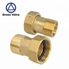 Green- Good Price cw 617n 1/2 in Brass connection fittings for water meter