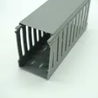 Slotted pvc cable trunkings in wiring ducts with all size