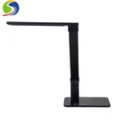 Eye-caring Black Led Smart Study Table Lamp With USB For Office