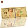 Wholesale 24k Gold UK Banknote One Million Dollars Diana Princess Of Wales 20th Anniversary 1997-2017 Paper Money For Collection