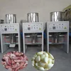 High efficiency machine for cleaning garlic