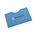 Rfid Blocking Material Protect your Credit Card and Identification info ID Card Protector for Promotion Gift print LOGO