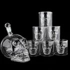 Wine set 1PCS 1000ML wine jug and 6PCS 75ML wine glasses