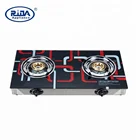 New model tempered glass cheap burner gas cookers /gas stove
