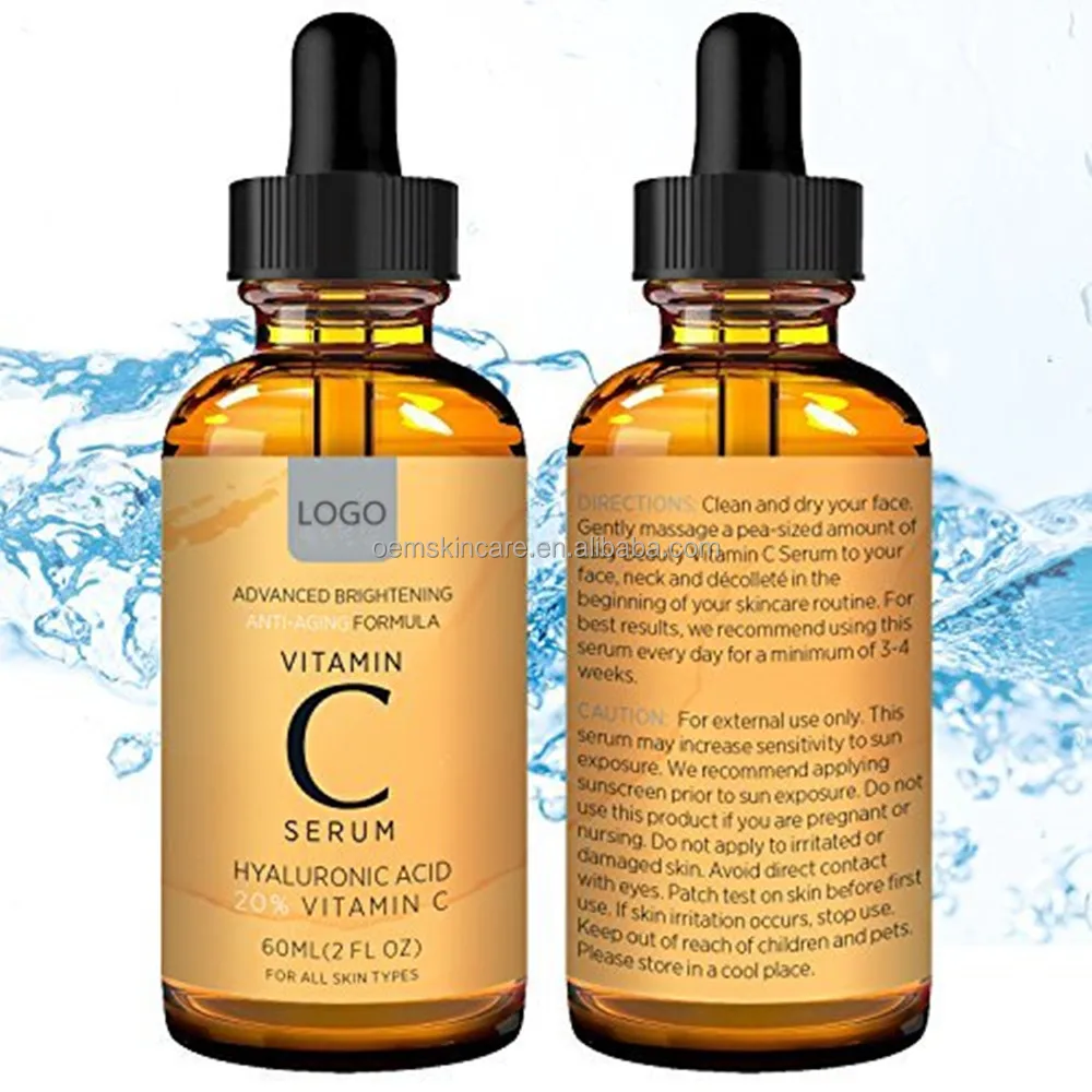 organic face vitamin c serum for firming and younger looking