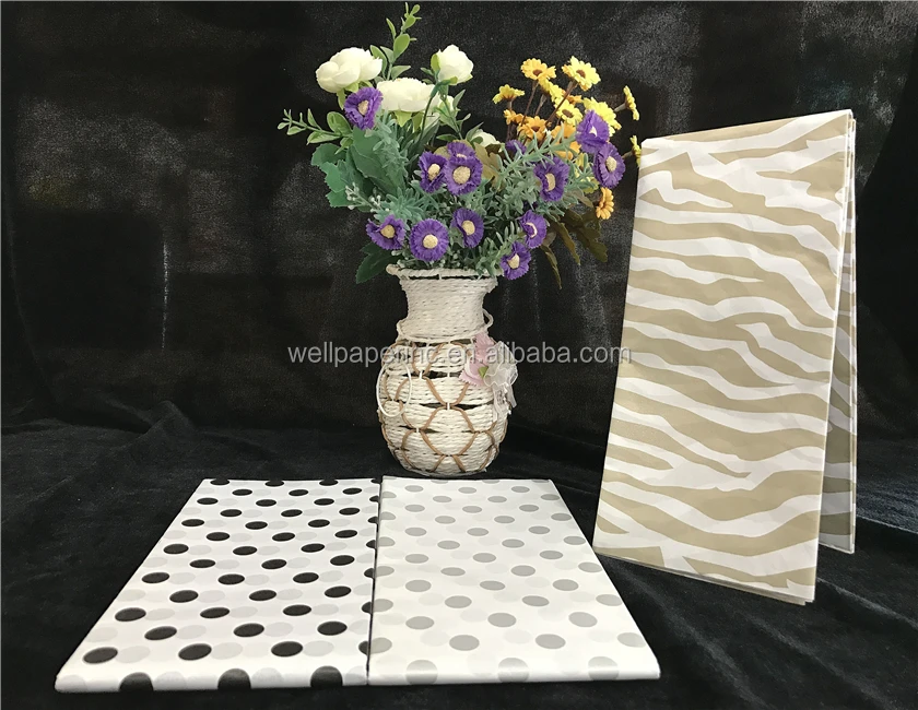 eco-friendly gift wrapping paper / tissue paper with logo , gift
