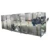Continuous spraying tunnel cooling / warming machine for PET bottle
