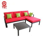الروطان/الخوص حجم 1480X840X750 العتيقة طقم أريكة للبيع