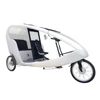 Free Tariff 6 Speed Pedal Assist 2 Passenger Adult Bicycle Recumbent Seat Trike Battery Auto Electric Rickshaw