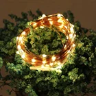 Merry Christmas 100 Led Counts Battery Operated Box Led RGB Color Changing Twinkle Fairy String Lights