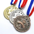 Hot sale brass metal medallion souvenir sports medal for karate