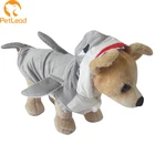 pet party clothes funny cotton dog coats shark costume for puppy Clothes Apparel
