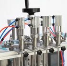 Auto Bottle Single or Multi head Liquid Filler Machine, Automatic Digital Single Head Four Heads Liquid Filling Machine TOADF