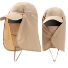Ever Song 2019 Hot Sale Summer Outdoor UPF 50+ Fishing Bucket Sun Hat Face Cover