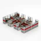 Modern Workstation Office Modular Desk Hot Sale Modern Modular Computer Desk Workstation Standard Office Cubicle Size