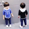 2018 boys fashion cheap kid sportswear online children sports clothing hooded kids tracksuits baby activewear