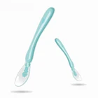 100% Food Grade Silicone and BPA Free Silicone Baby Spoons Soft-Tip First Stage Silicone Baby Training Feeding Spoons