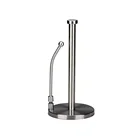 Stainless Steel Paper Towel Holder-Simply Tear Roll Contemporary Paper Towel Dispenser/Tissue Holder Countertop