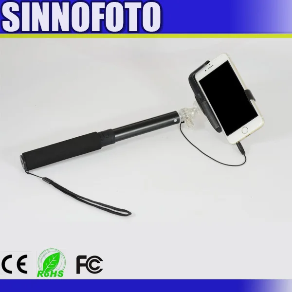 camera accessories Small selfie stick SINNOROTO aluminum new extendable selfie stick