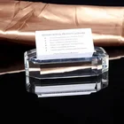 Diamond Place Card Holders For Wedding Bridal Party Favors Unique Wedding Table Decoration Crystal Name Card Holder