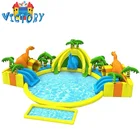 inflatable water park aqua park, inflatable commercial water park, water park amusement park equipment for sale