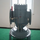 gas pressure reducing regulator valve for non corrosive gases