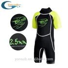 Custom 3MM Neoprene Children Short Sleeve diving Wetsuit for kid Swimwear Surfing Snorkeling