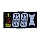 Custom black background VA LCD display panel