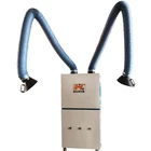 Portable air purifier hepa filter fume purifying smoke machine mobile gas mixer welding fume extractor