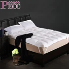 White Luxury Microfiber Filled Mattress Pad From China Mattress Distributor