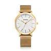 Custom watches men minimalist watch private label gold plated wrist watch