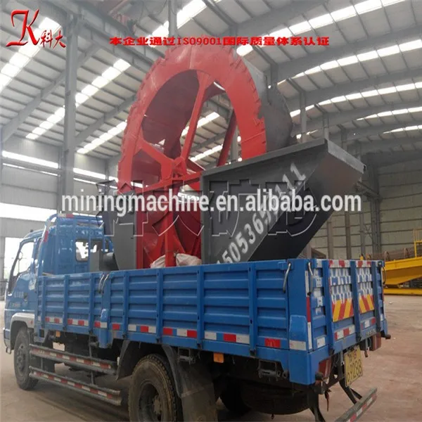 hot sale sand bucket wheel sand washing machine roller sand ws