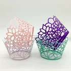 Baby Shower Favor Hot Selling Wedding Party Decoration Baby Shower Favor Customized Favor Floral Cupcake Wrappers