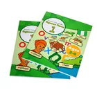 Cheap coloring softcover saddle stitched book printing for children