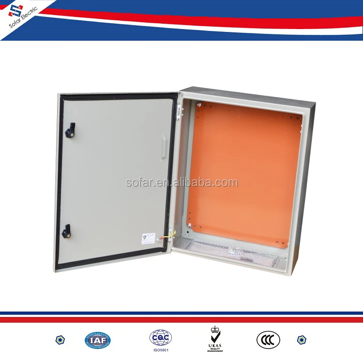 Stainless Steel Enclosures Outdoor Electrical Cabinets IP65 with Canopy