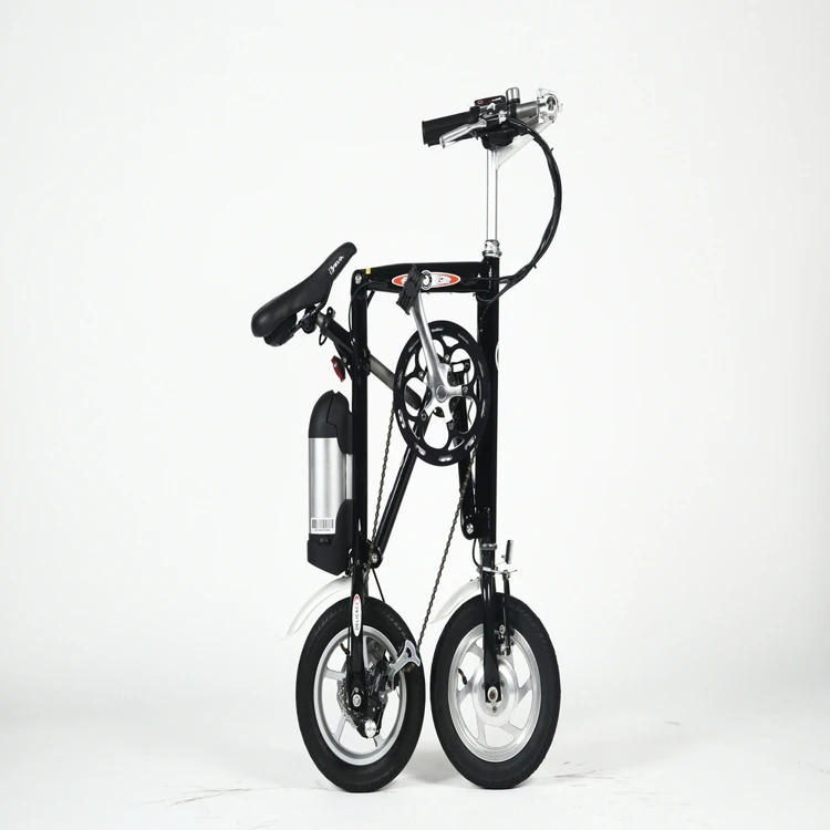 12" mini electric folding bike stand up electric bike